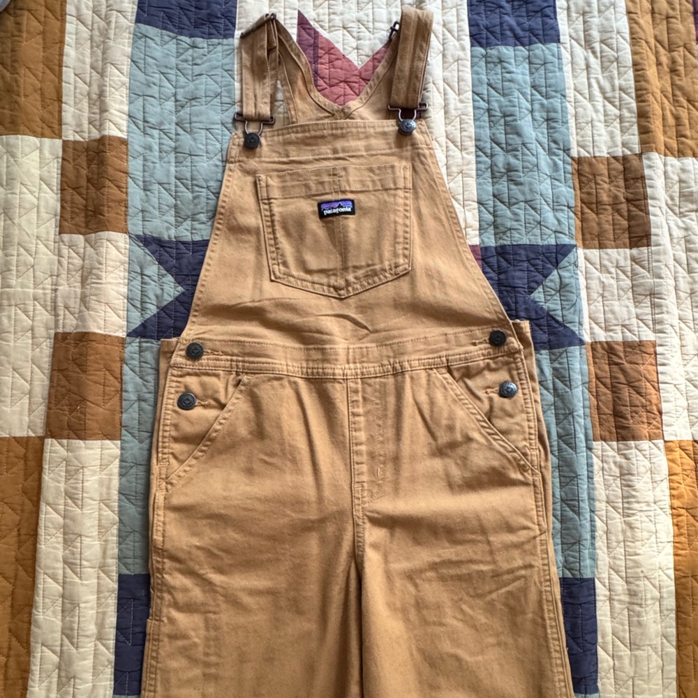 Patagonia Brown Overalls with Adjustable Straps